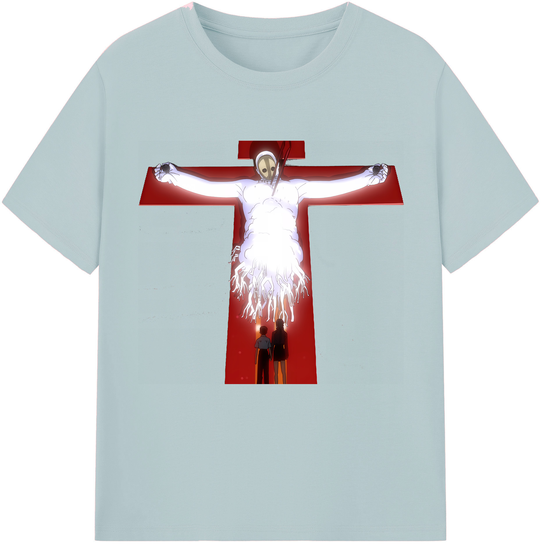 （画像用） EVA 新世紀エヴァンゲリオン 綿100％半袖Tシャツ（フロントプリント）